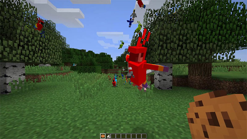  What to feed a parrot in Minecraft