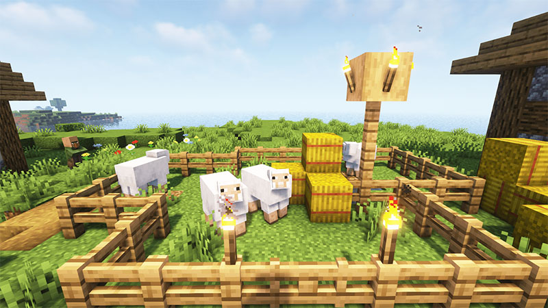  What do sheep eat in Minecraft