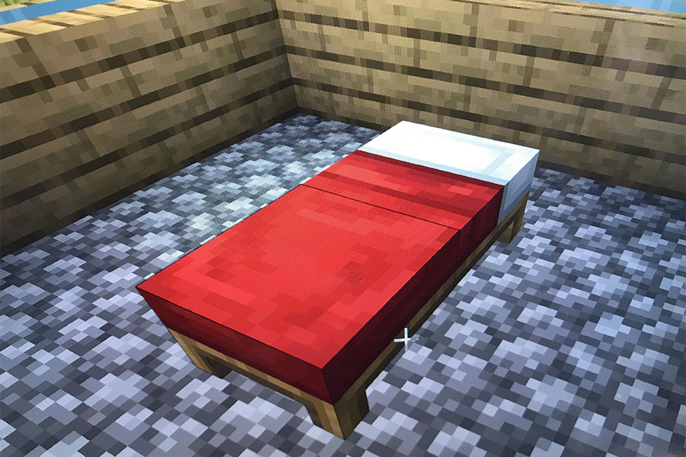 Как скрафтить кровать в Майнкрафте