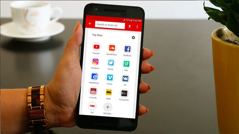 Videoder to download music from YouTube to Android 